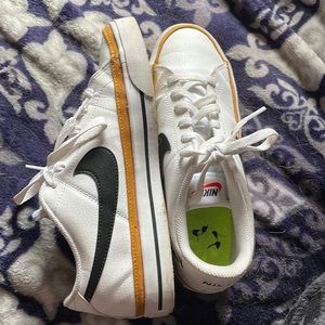 Super clean white shoes